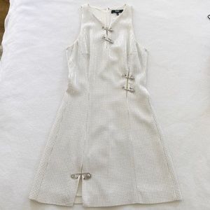 Versus VERSACE Embelished Dress With Pins